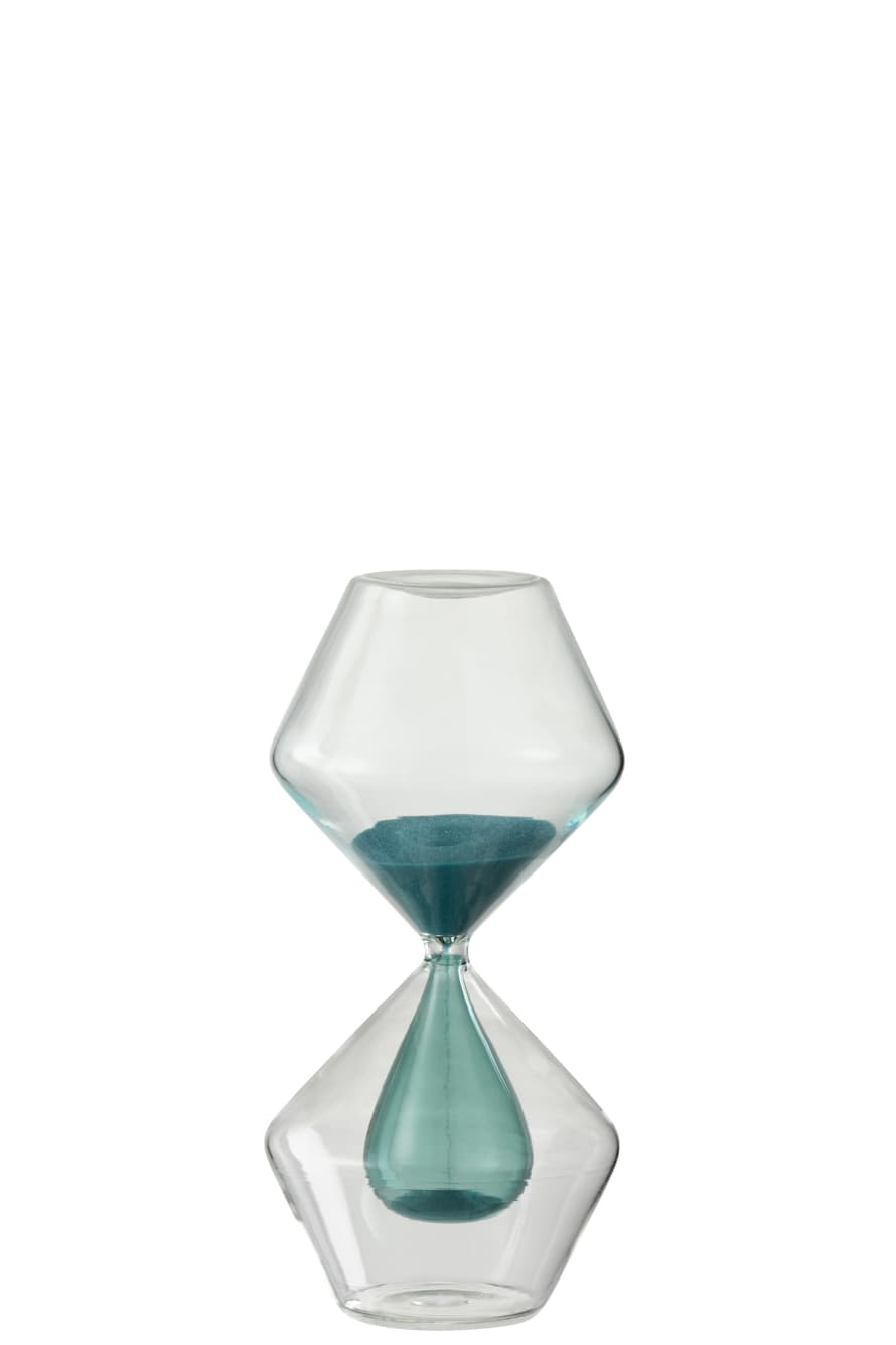 Jolipa Blue Double Glass Hourglass