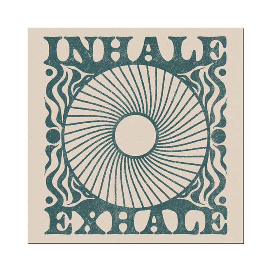 Cai & Jo Inhale Exhale Print