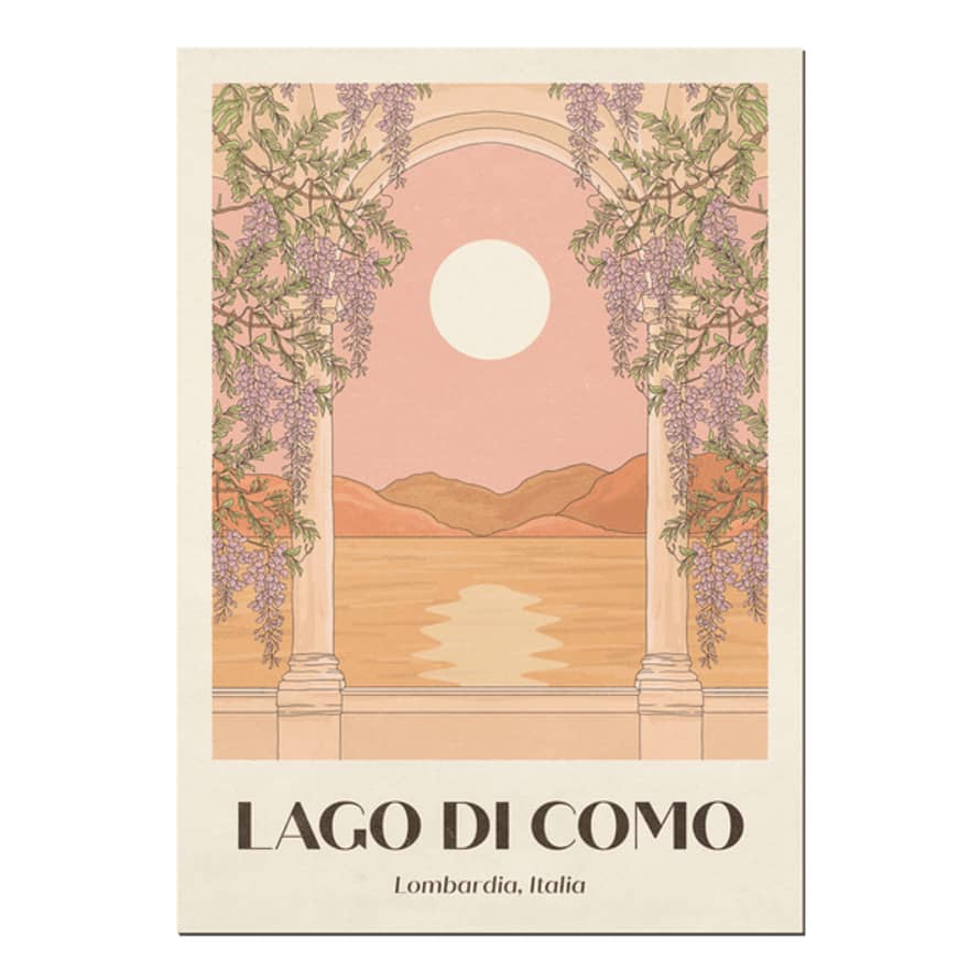 Cai & Jo Lago Di Como Print
