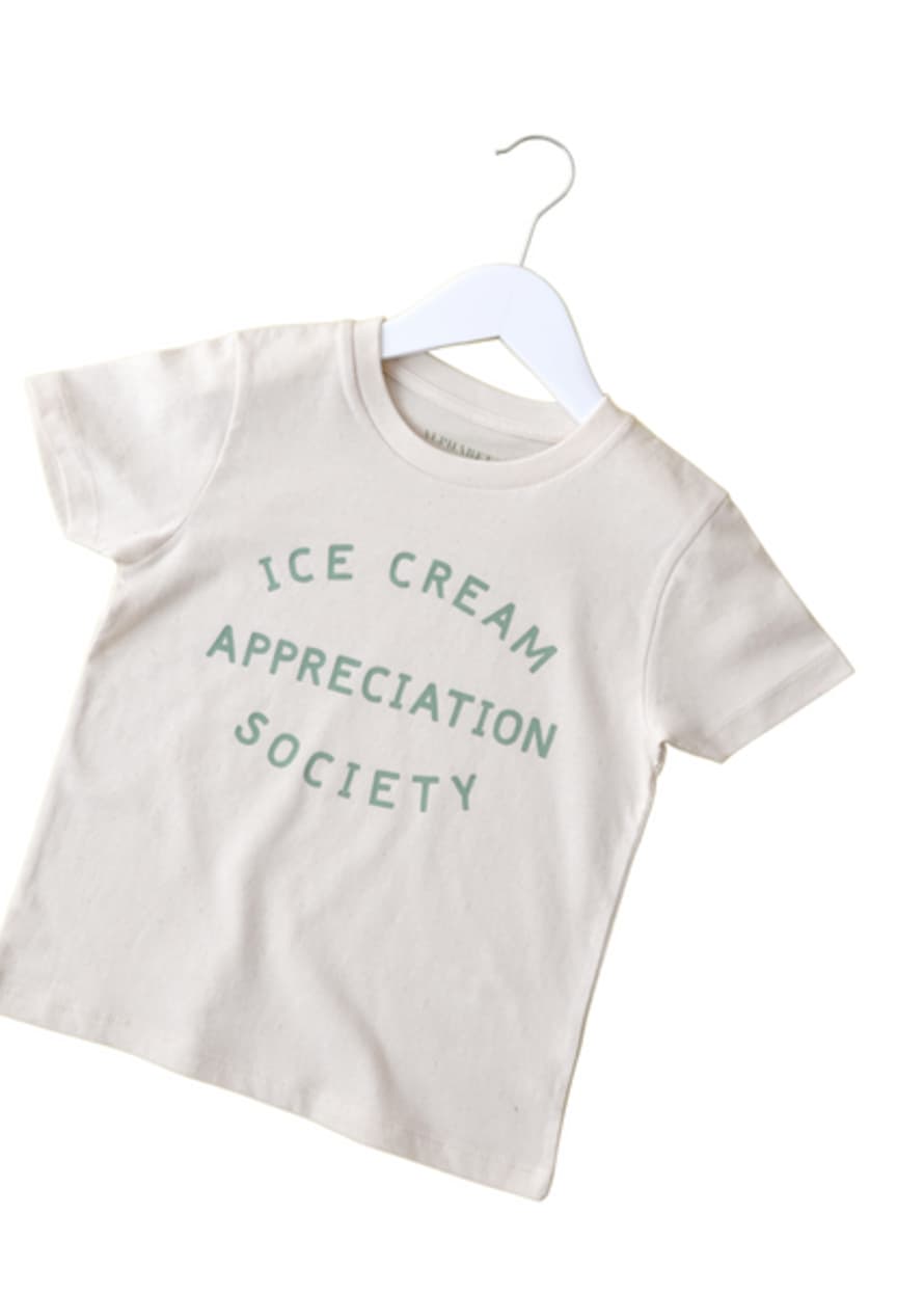 Alphabet Bags Ice Cream Appreciation T-shirt, Fleck