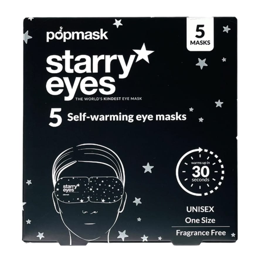 Pop Mask Popmask Starry Eyes Self Warming Eye Masks 5 Pack