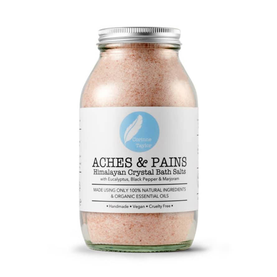 Corinne Taylor 600g Aches and Pains Himalayan Bath Salts 