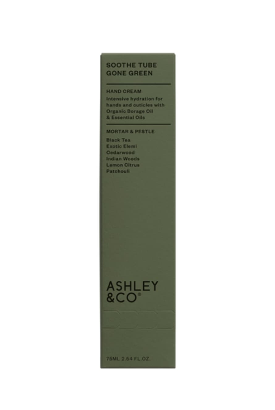 Ashley & Co Mortar & Pestle Soothe Tube, Hand Cream 
