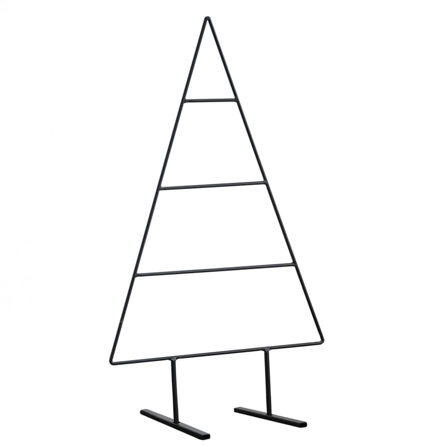 Ginger Ray Black Metal Christmas Tree Alternative
