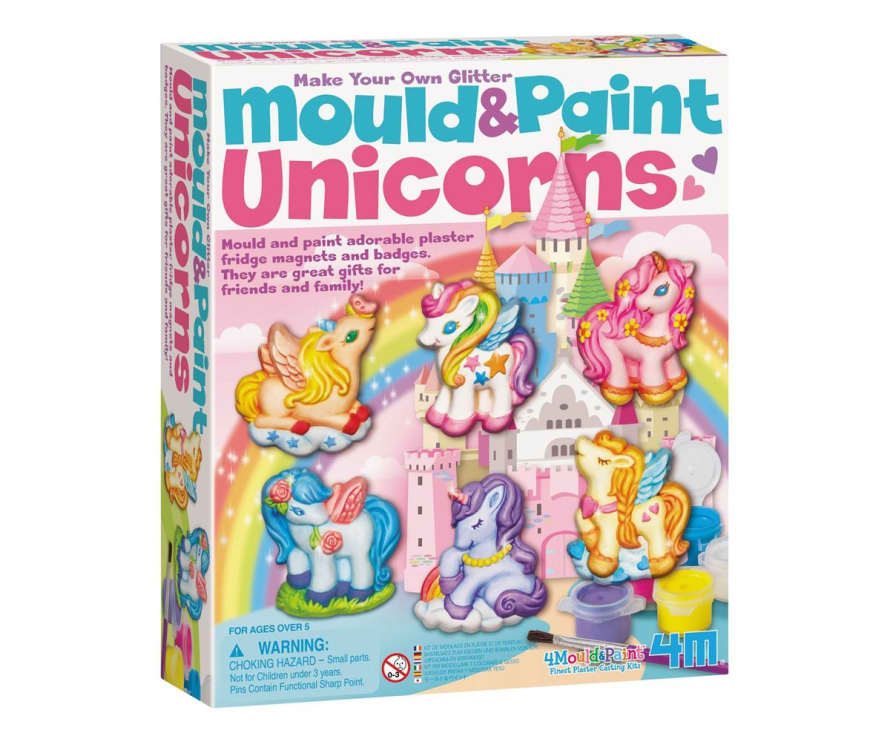 4M Mold and Paint Unicorn Magnets Game