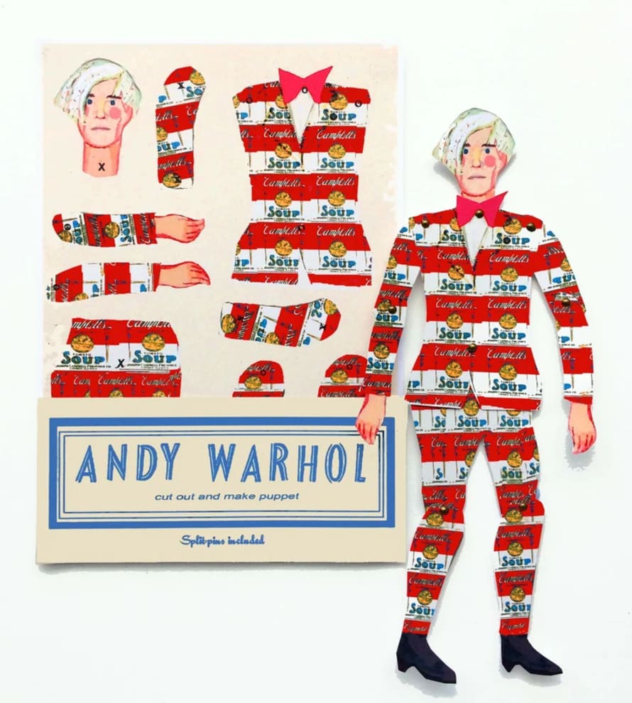 WINI-TAPP Andy Warhol Cut Out Puppet