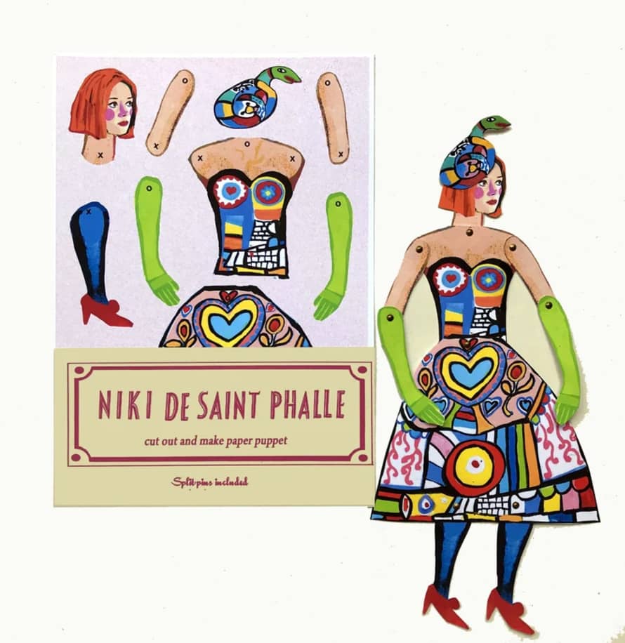 WINI-TAPP Niki De Saint Phalle Cut Out Puppet