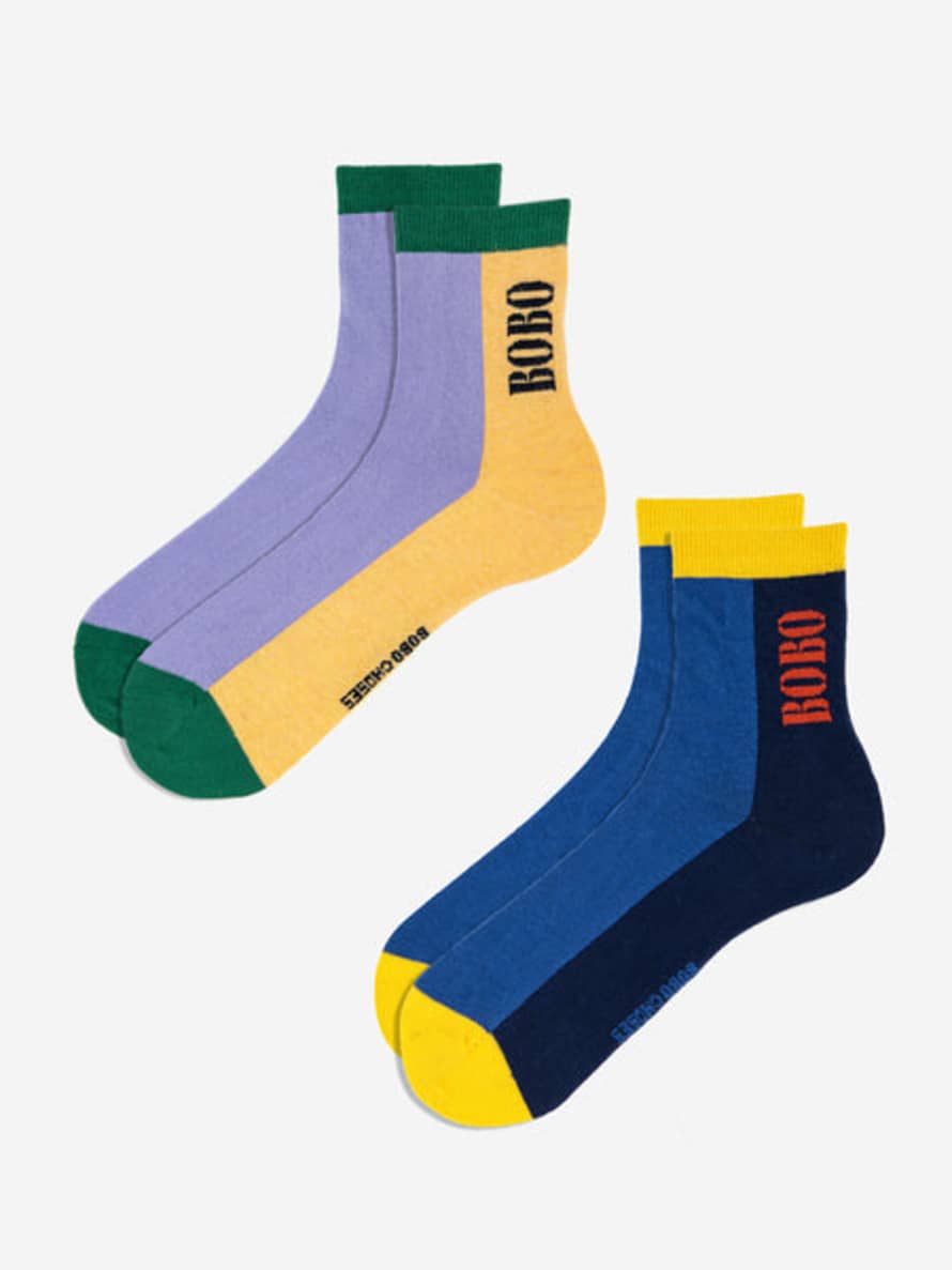 Bobo Choses Color Block Short Socks Pack