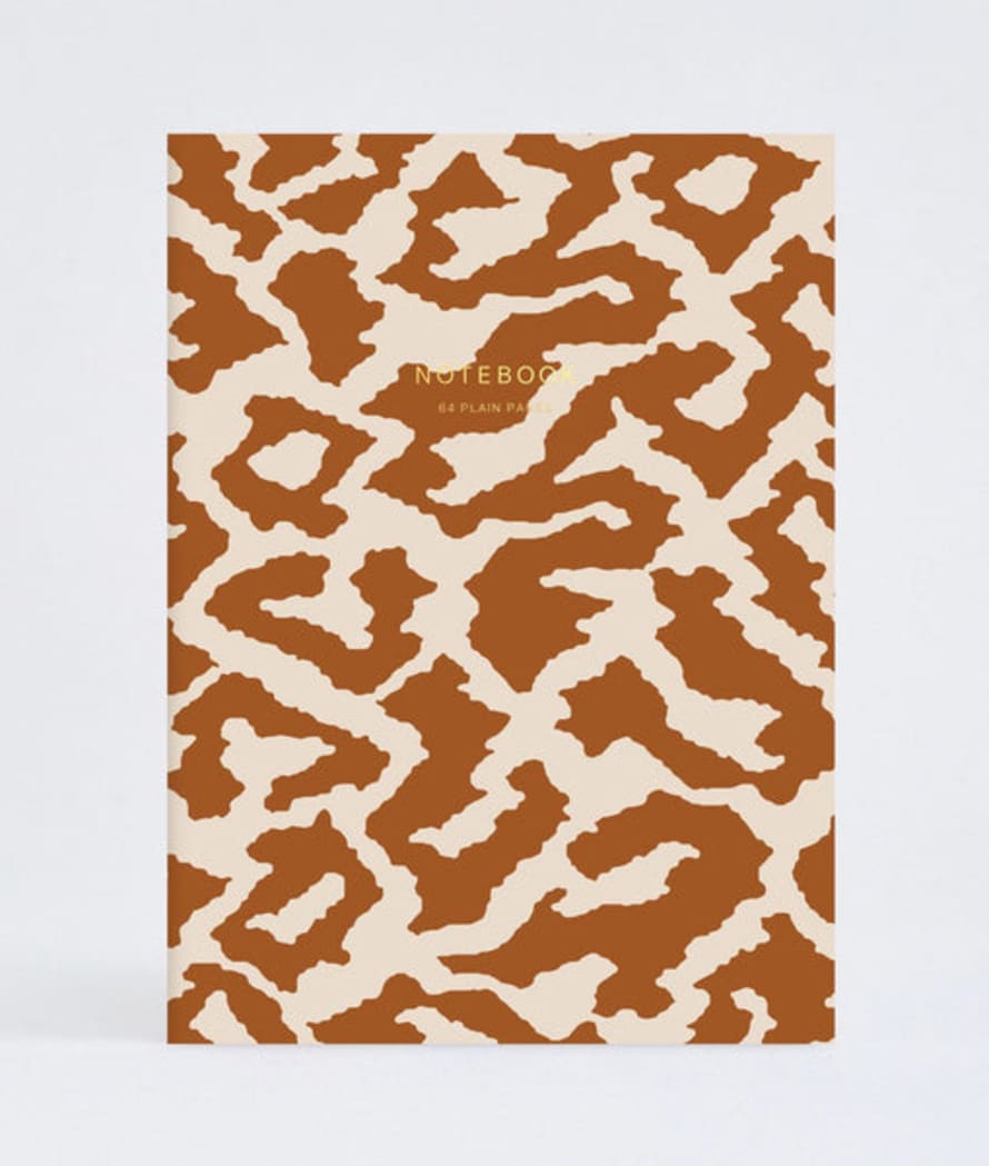 Wrap Burnt Orange Weave Notebook