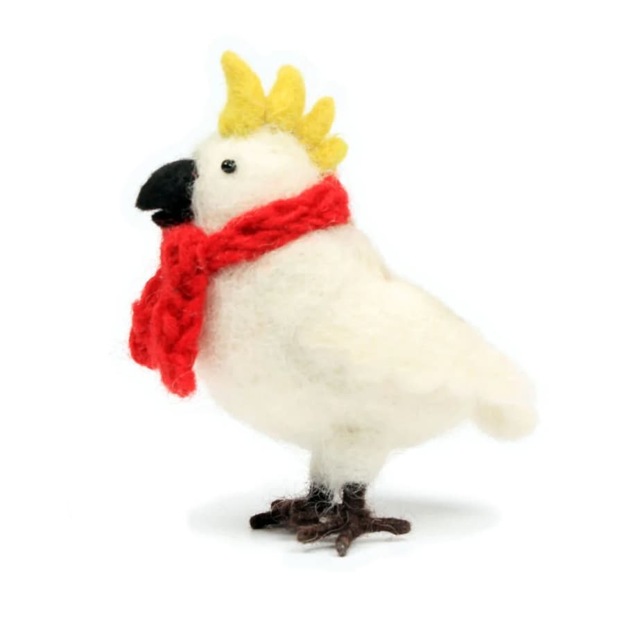 Amica Accessories Felt Christmas Cockatoo Decoration