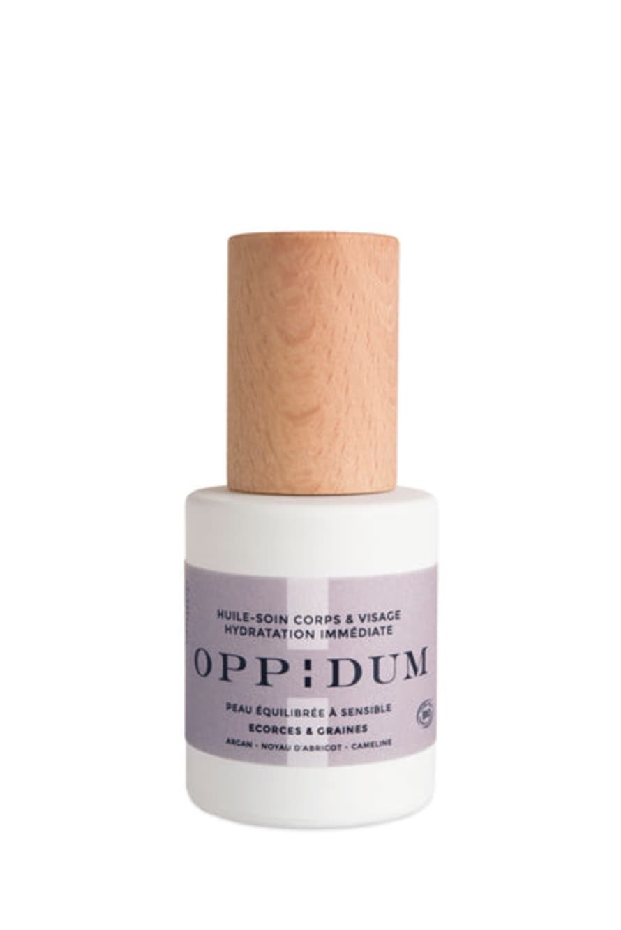 Oppidum Ecorces & Graines, Barks & Seeds Repairing Skincare Oil 