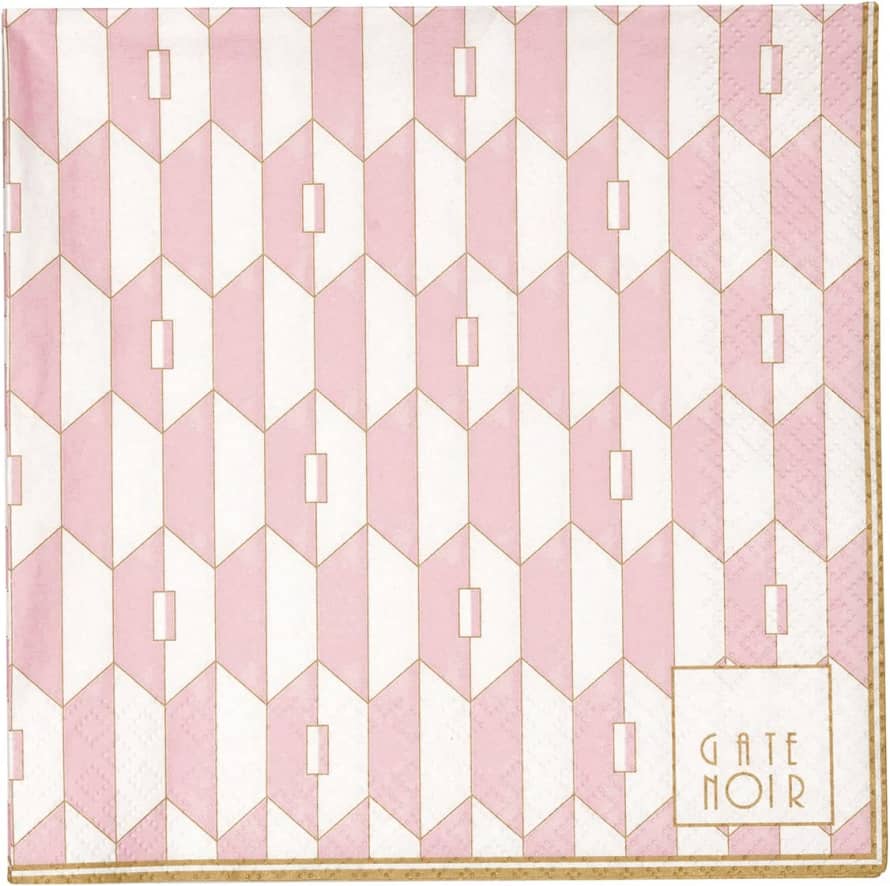 Green Gate Aurelie Pale Pink Paper Napkins (Pack of 20)