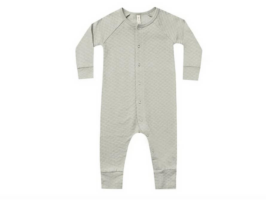 Quincy Mae Pyjama Manches Longues Pointelle Mint