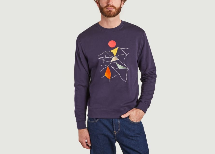 OLOW Olow X Alessandra Weber Embroidered Sweatshirt