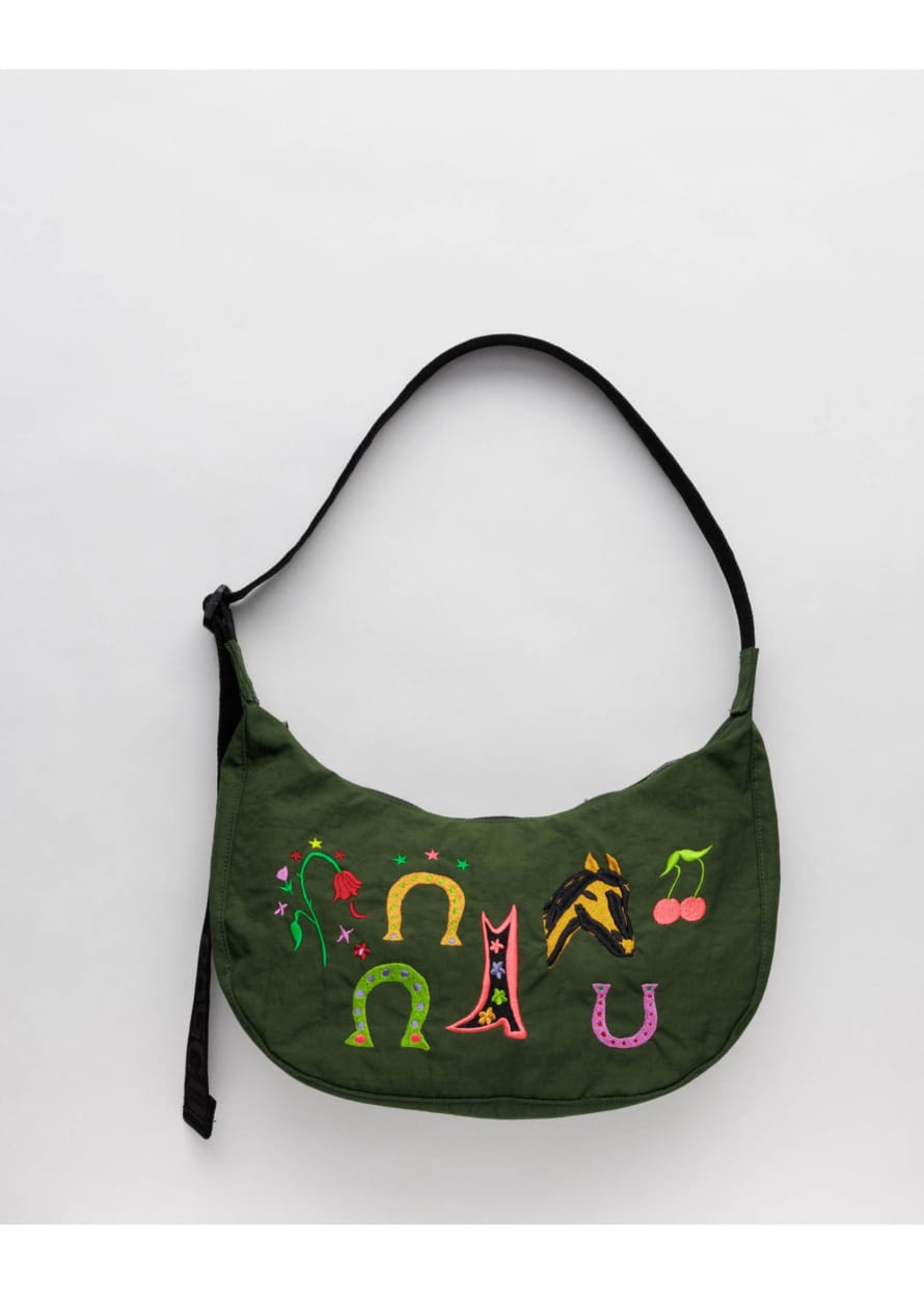 Baggu Medium Nylon Crescent Bag - Jessica Williams
