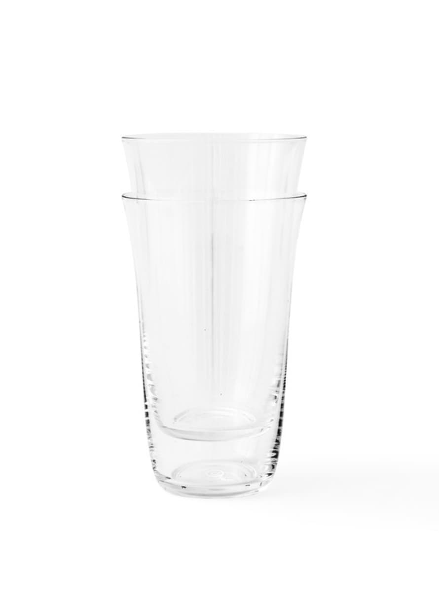 AUDO COPENHAGEN Strandgade Drinking Glass Set of 2 H13.8cm