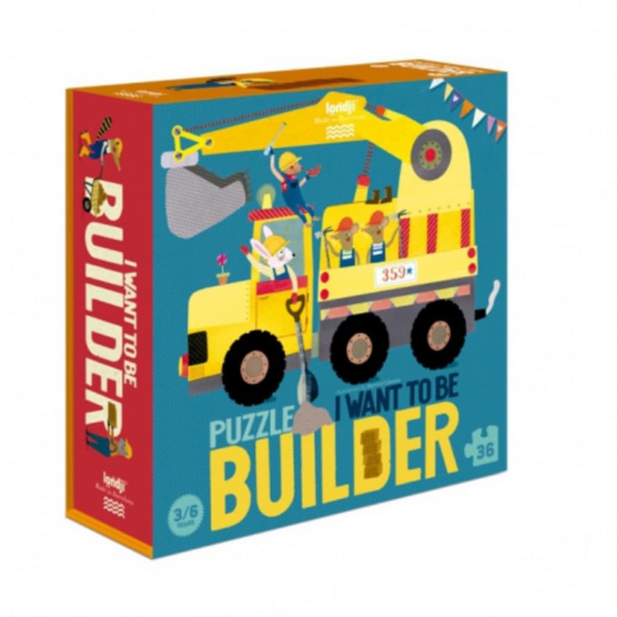 Londji : Puzzle - I Want To Be A Builder