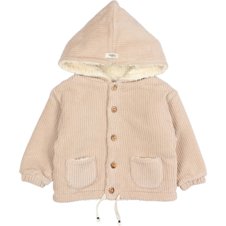 Búho Búho Baby Knit Velour Jacket