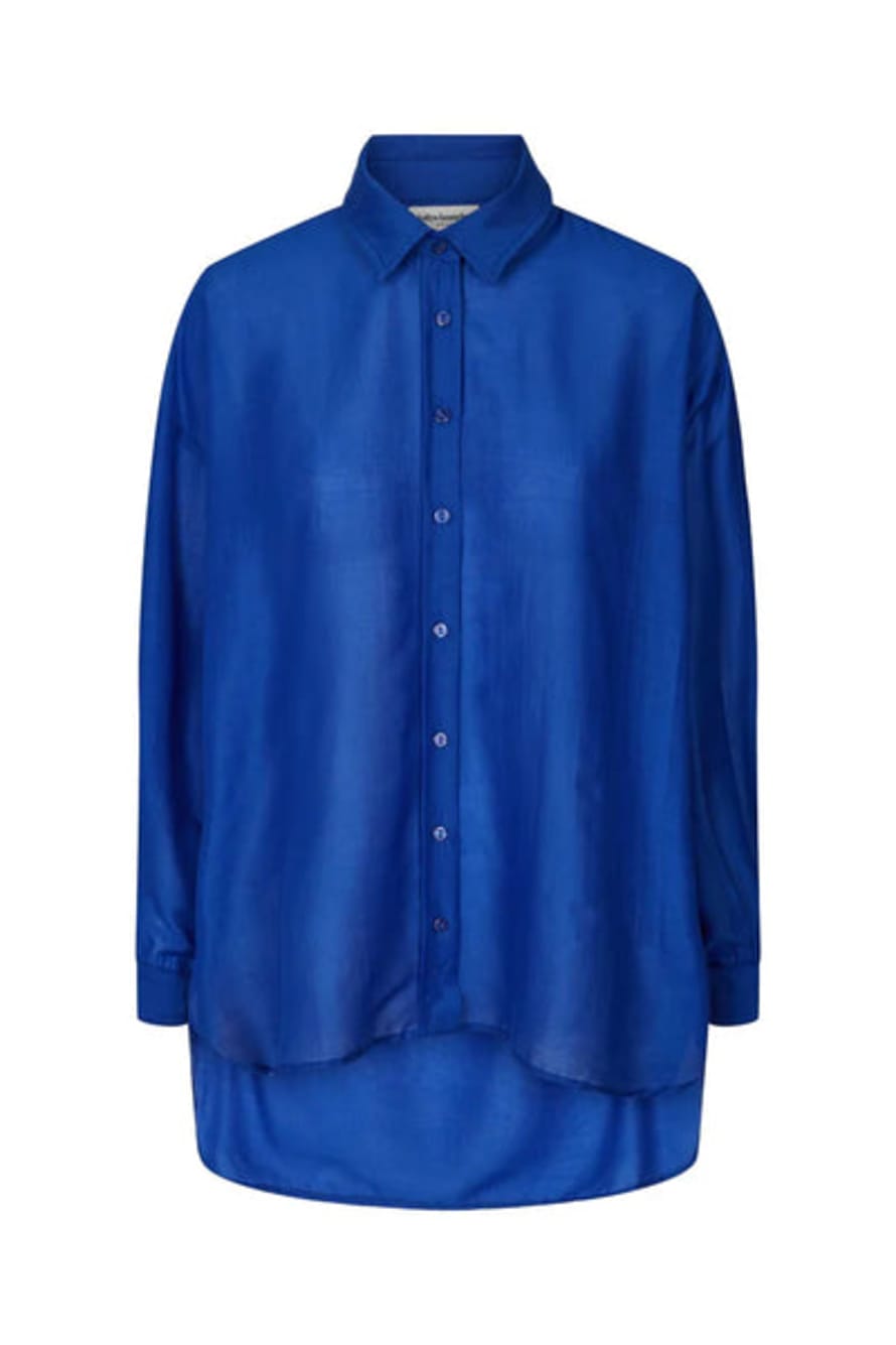 Lollys Laundry Nola Shirt - Neon Blue