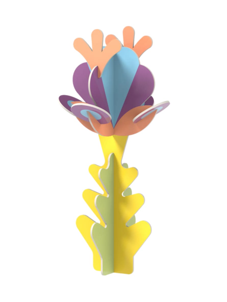 Octaevo Flower Sculpture Kit - Yellow Stem