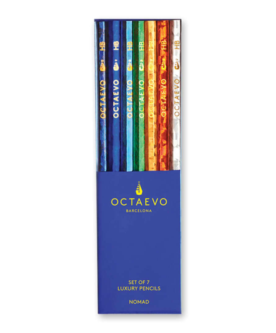 Octaevo Nomad Holographic Pencil Set