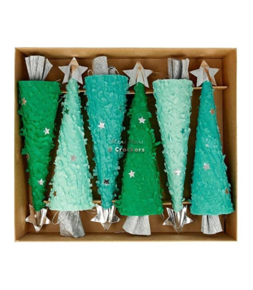 Meri Meri Christmas Tree Crackers (Set of 6)