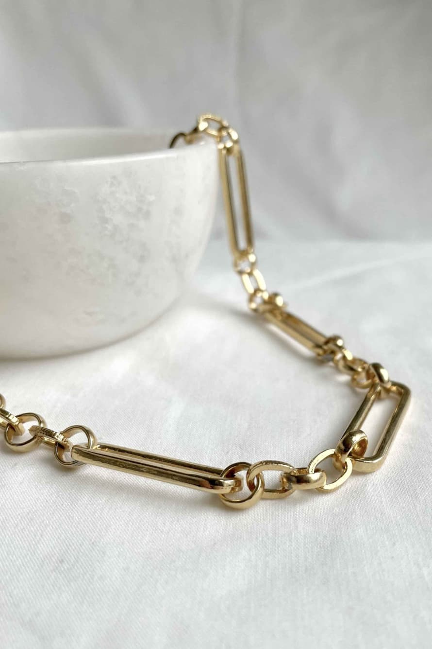 Formation Jewellery Lula Long Link Bracelet - Gold Plating 
