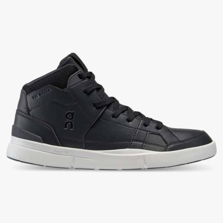 ON Running Roger Clubhouse Mid Trainers - Black/eclipse