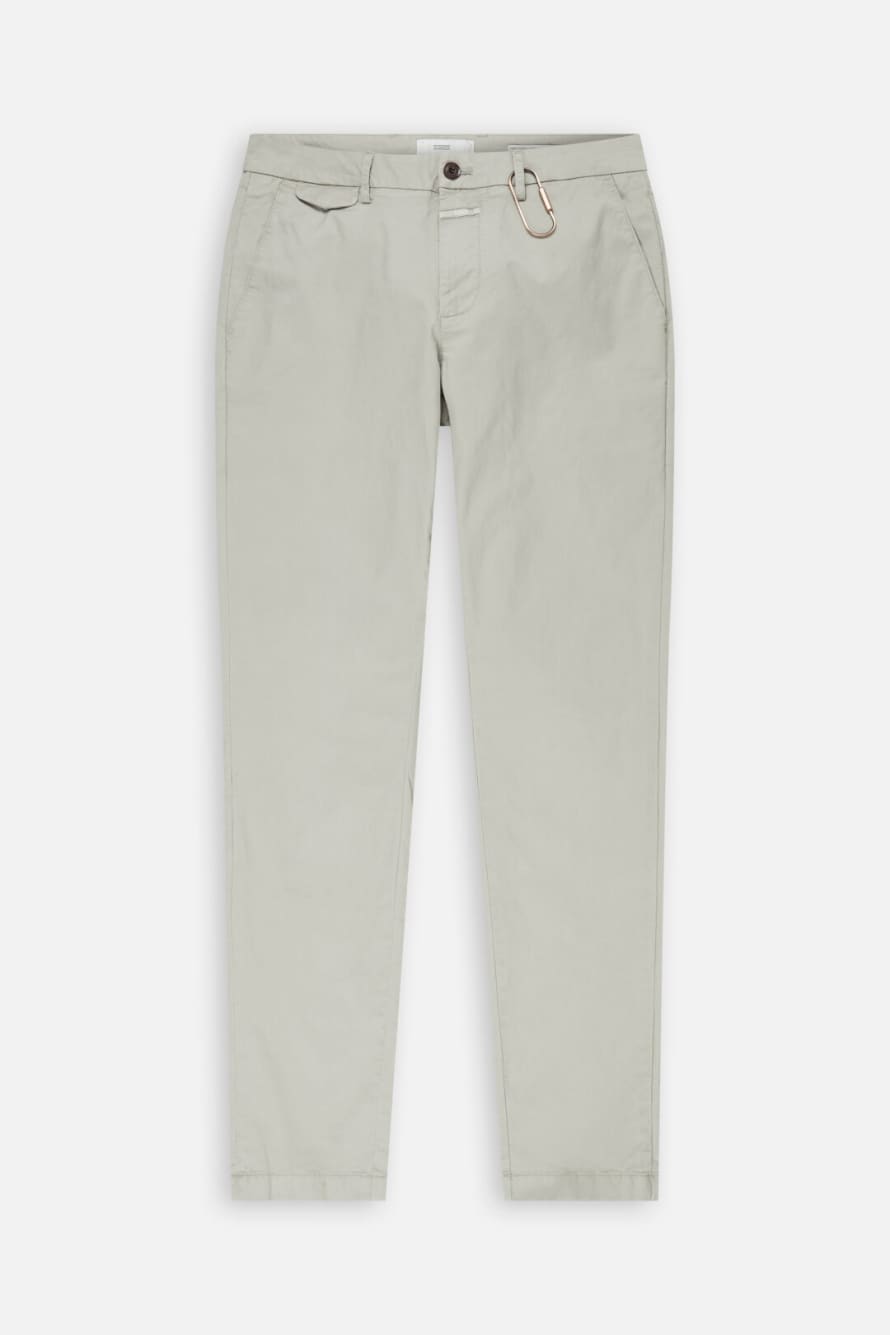 CLOSED Closed - Pantalon Atelier Tapered - Blanc Platinum