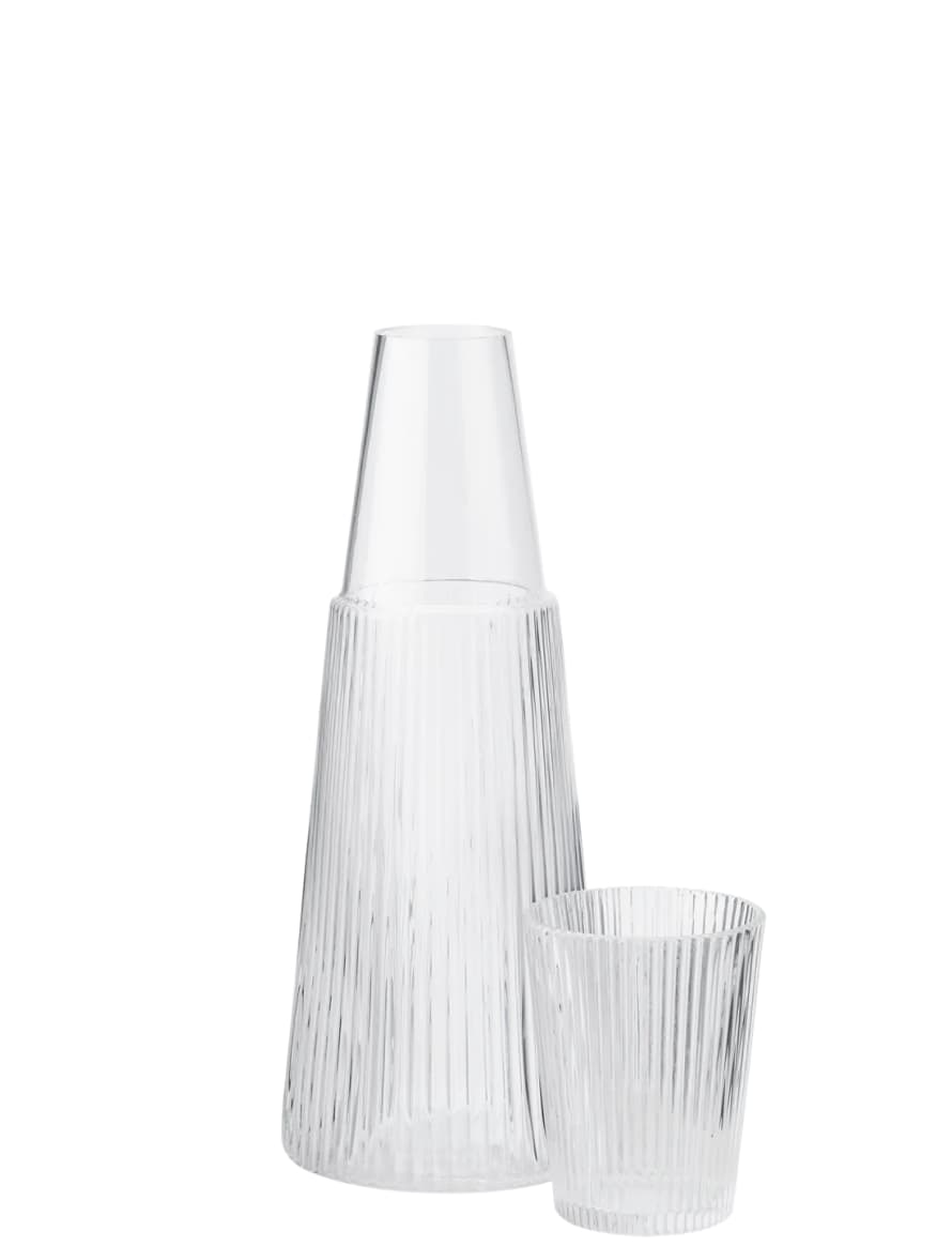 Stelton Pilastro Carafe 1L with Glass