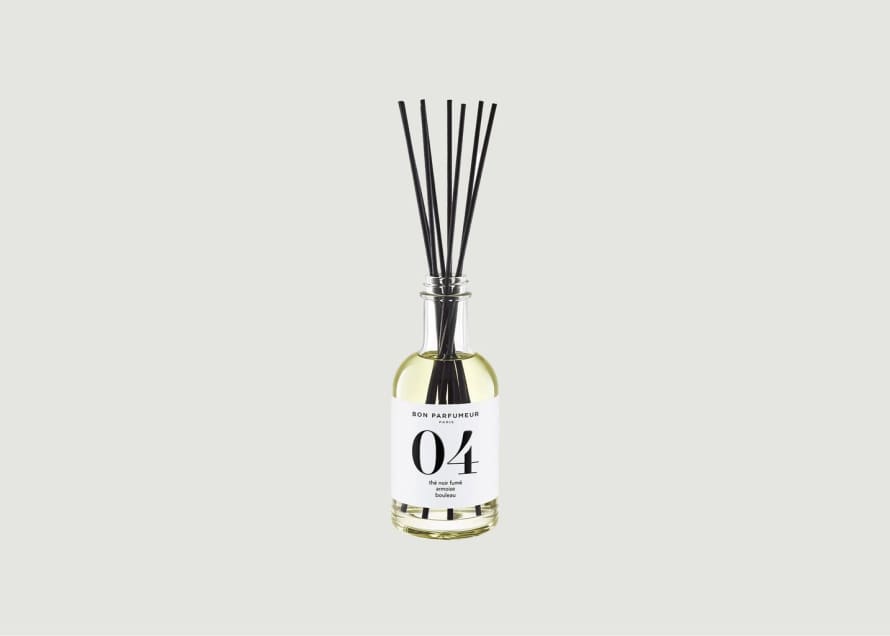 Bon Parfumeur Home Fragrance Diffuser 04 : Smoked Black Tea, Mugwort, Birch