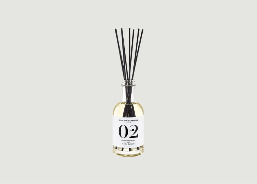Bon Parfumeur Home Fragrance Diffuser 02 : Coriander Seeds, Honey And Tobacco Leaves
