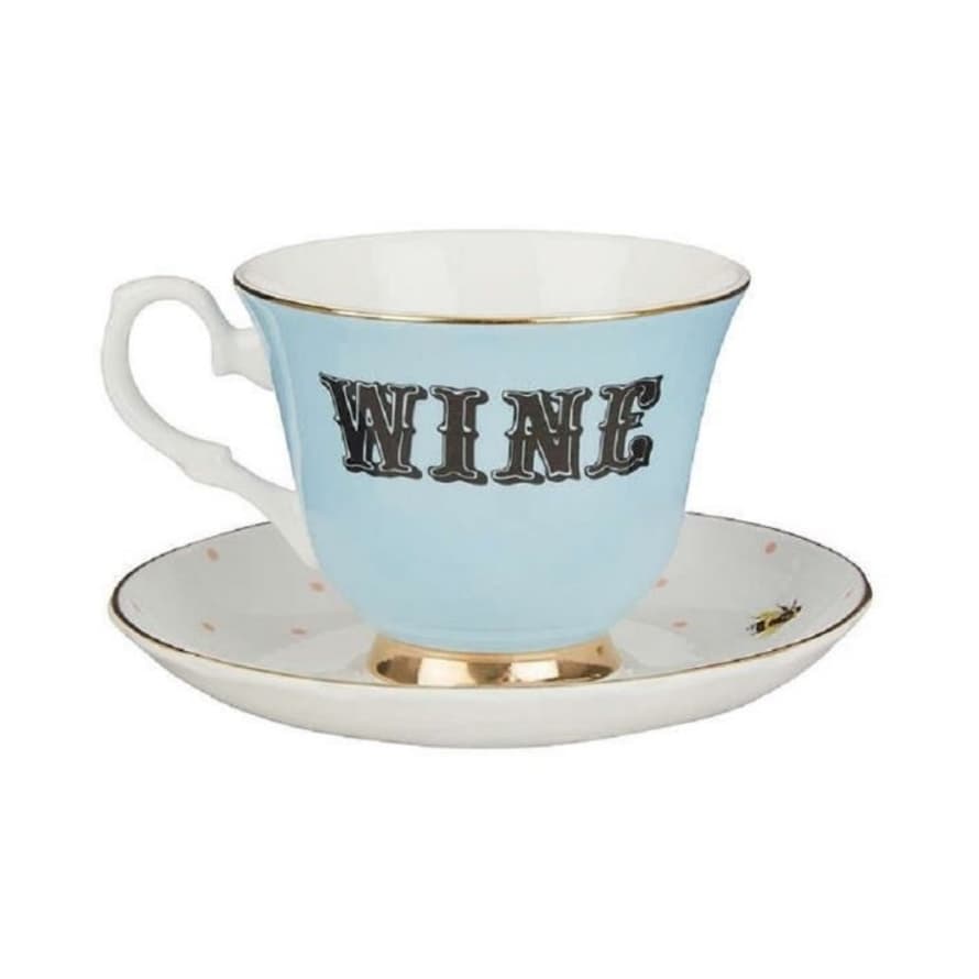 Yvonne Ellen 250ml Cup and Saucer + Gift Box (4 variants)