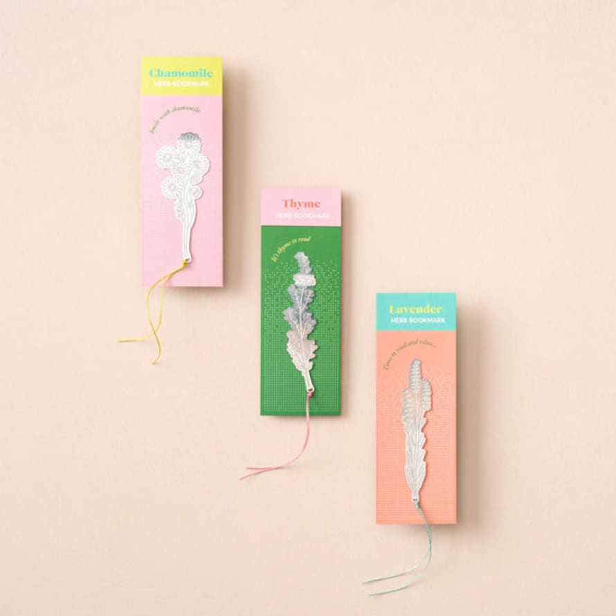 Another Studio For Design Chamomile Herb Bookmark