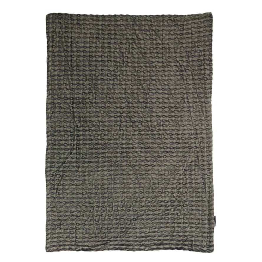 Limelight Home Textiles Textured Waffle Tea Towel - Mushroom