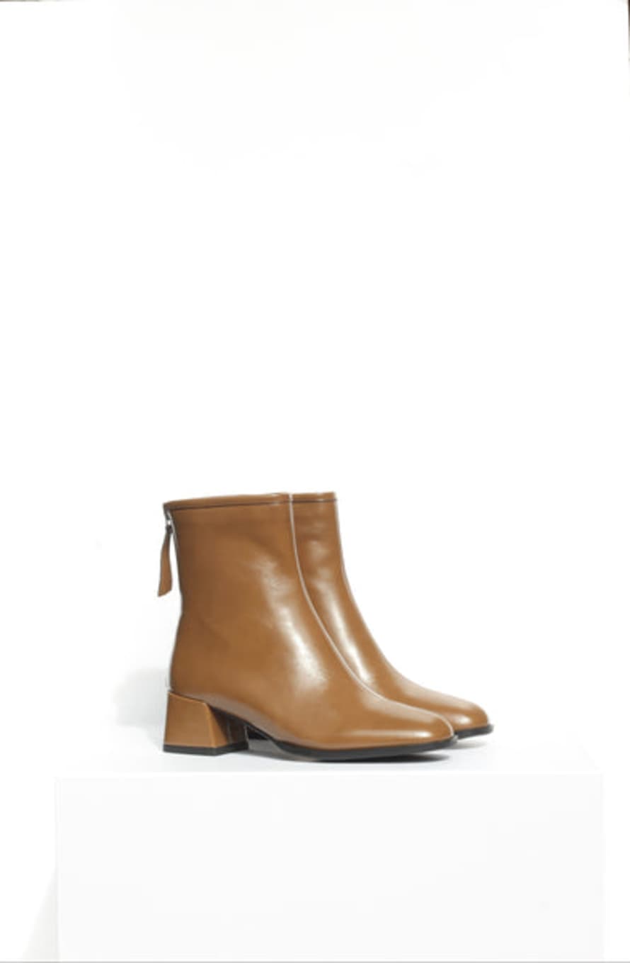 Collection & Co Franca, Tan Ankle Boot