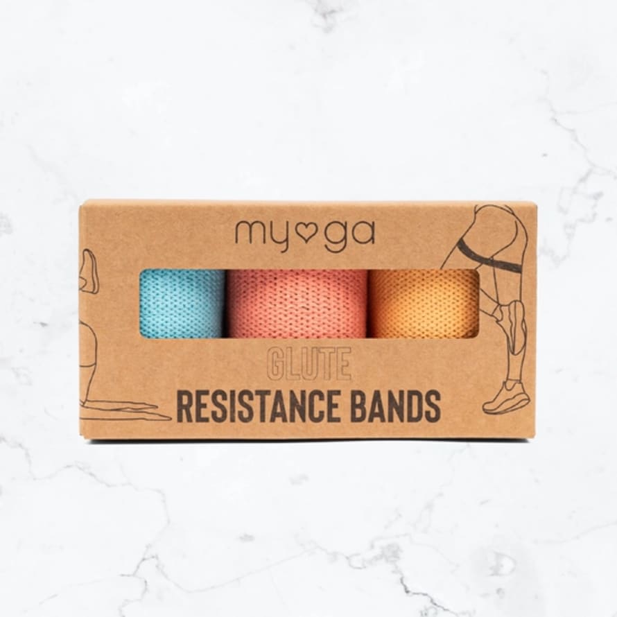 Myga Glute Resistance Bands Set Of 3