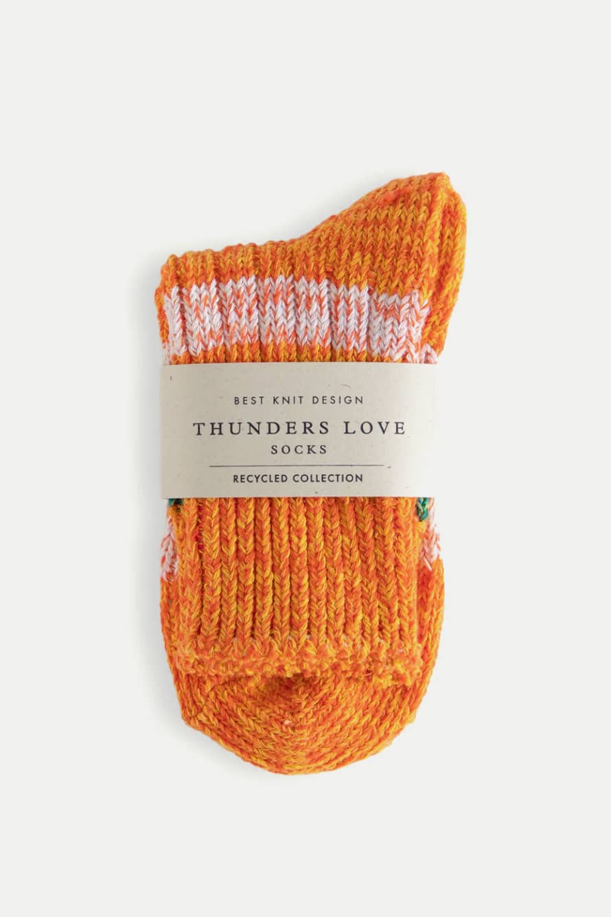 Thunders Love Japanese Orange Island Socks