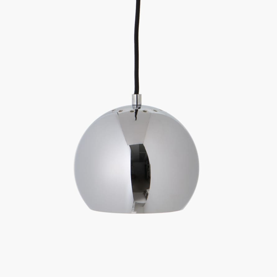Frandsen Lamp Ball 18 cm Pendant - Glossy Chrome