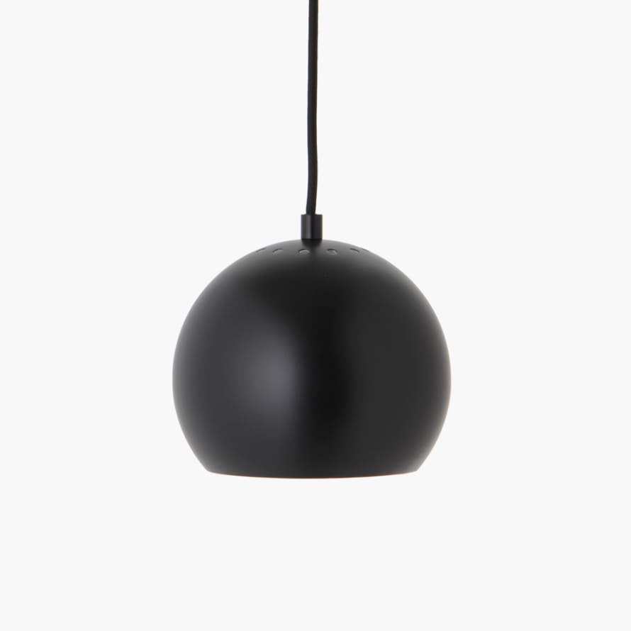 Frandsen Lamp Ball 18 cm Pendant - Matt Black