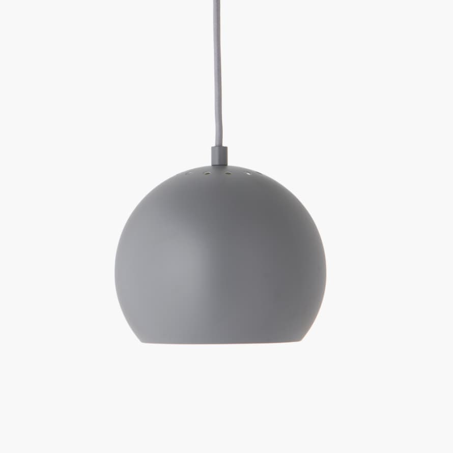 Frandsen Lamp Ball 18 cm Pendant - Matt Light Grey