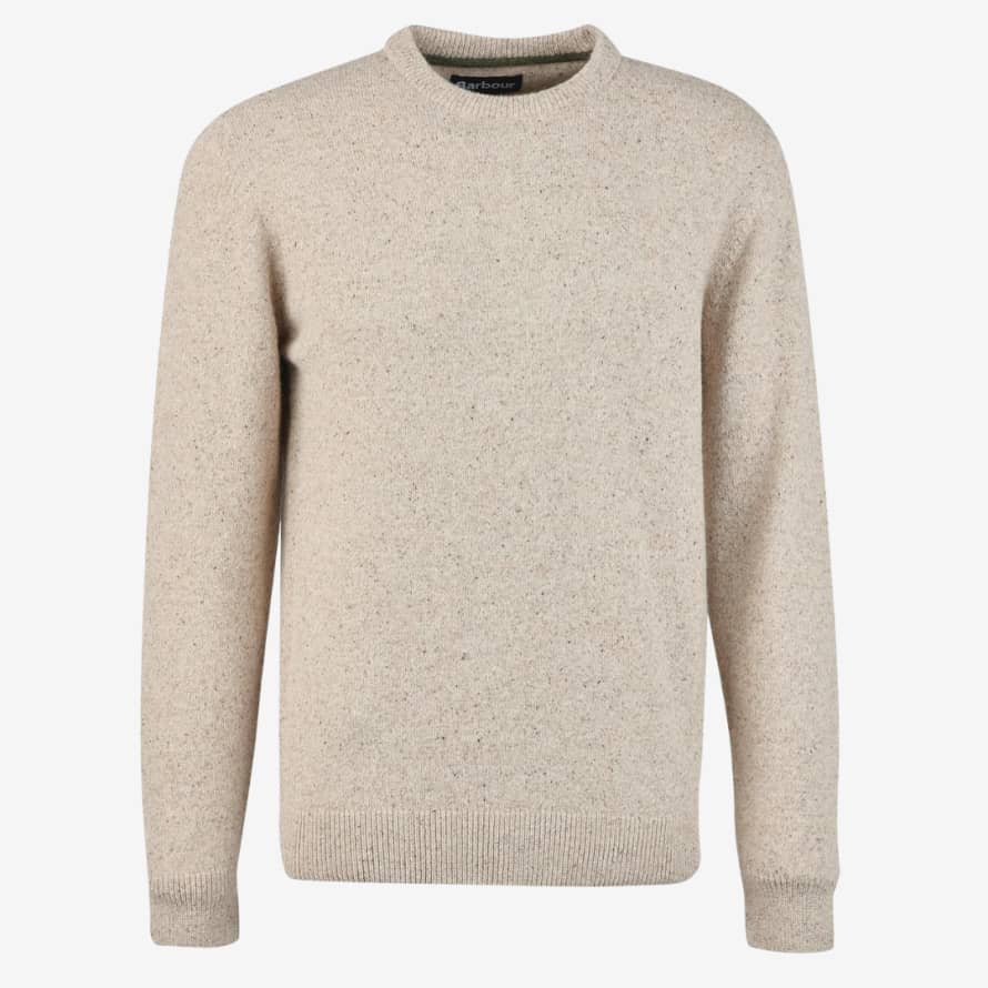 Barbour Tisbury Crew Sweater - Stone