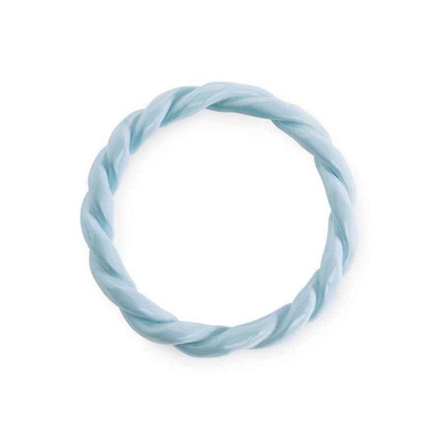 Octaevo Sicilia Trivet Keramiek Onderzetter Ring Lichtblauw