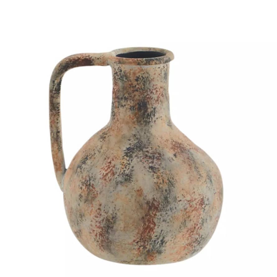 Madam Stoltz Terracotta Vase D: 15.5x20cm