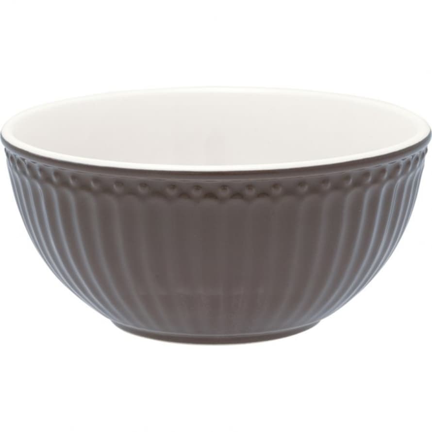 Green Gate Cereal Bowl Alice Chocolate