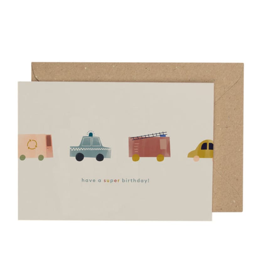 The Find Store Card - Birthday - Super Birthday Car Print
