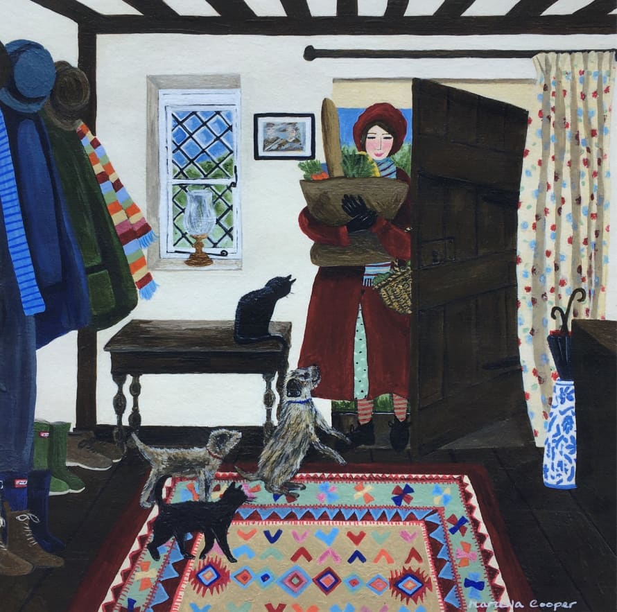 Marcella Cooper Welcome Home Giclee Print