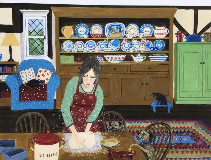 Marcella Cooper Baking Day Giclee Print