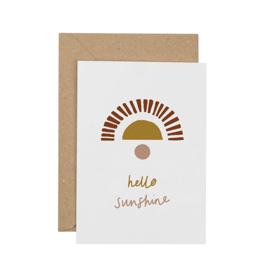 Plewsy Hello Sunshine Card