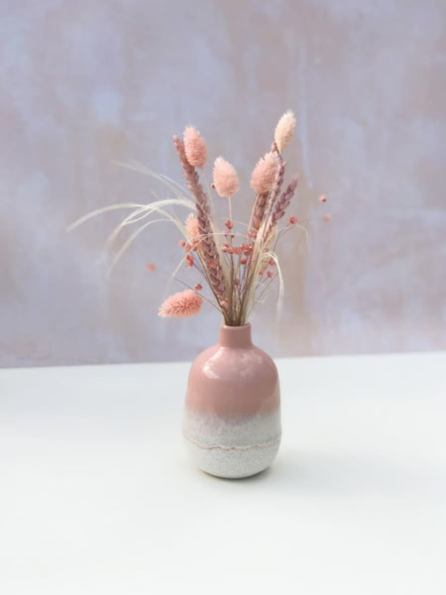 Haus of Botanica Flowers & Vase- Pinks